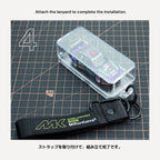 1:64 Scale Model Car Portable Display Case & Lanyard Charm