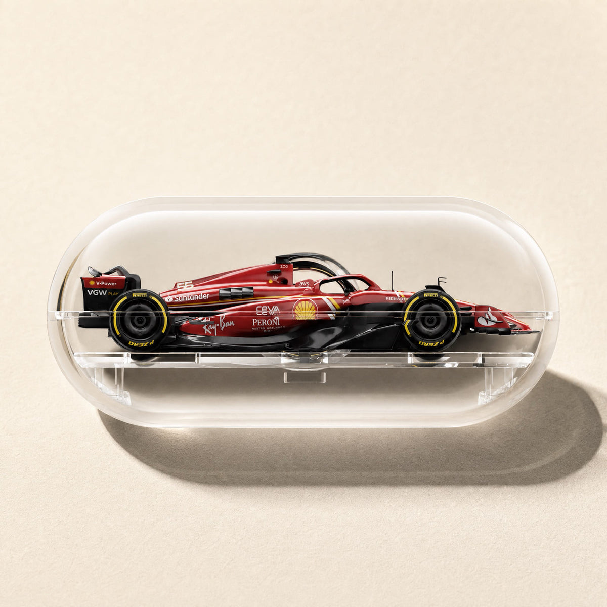 1:64 Car Model Capsule Display Case