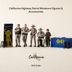 1:64 California Highway Patrol Miniature Figures & Accessories