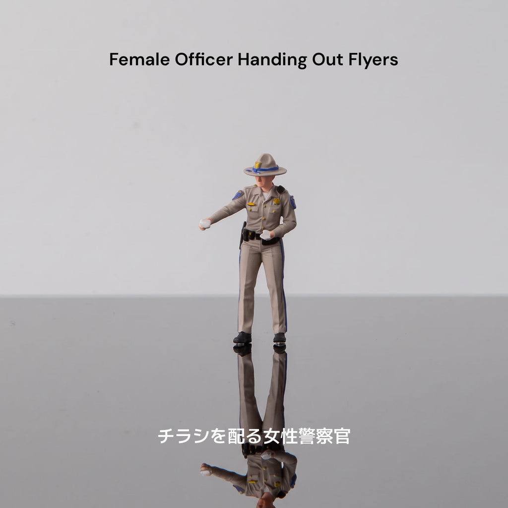 1:64 California Highway Patrol Miniature Figures & Accessories