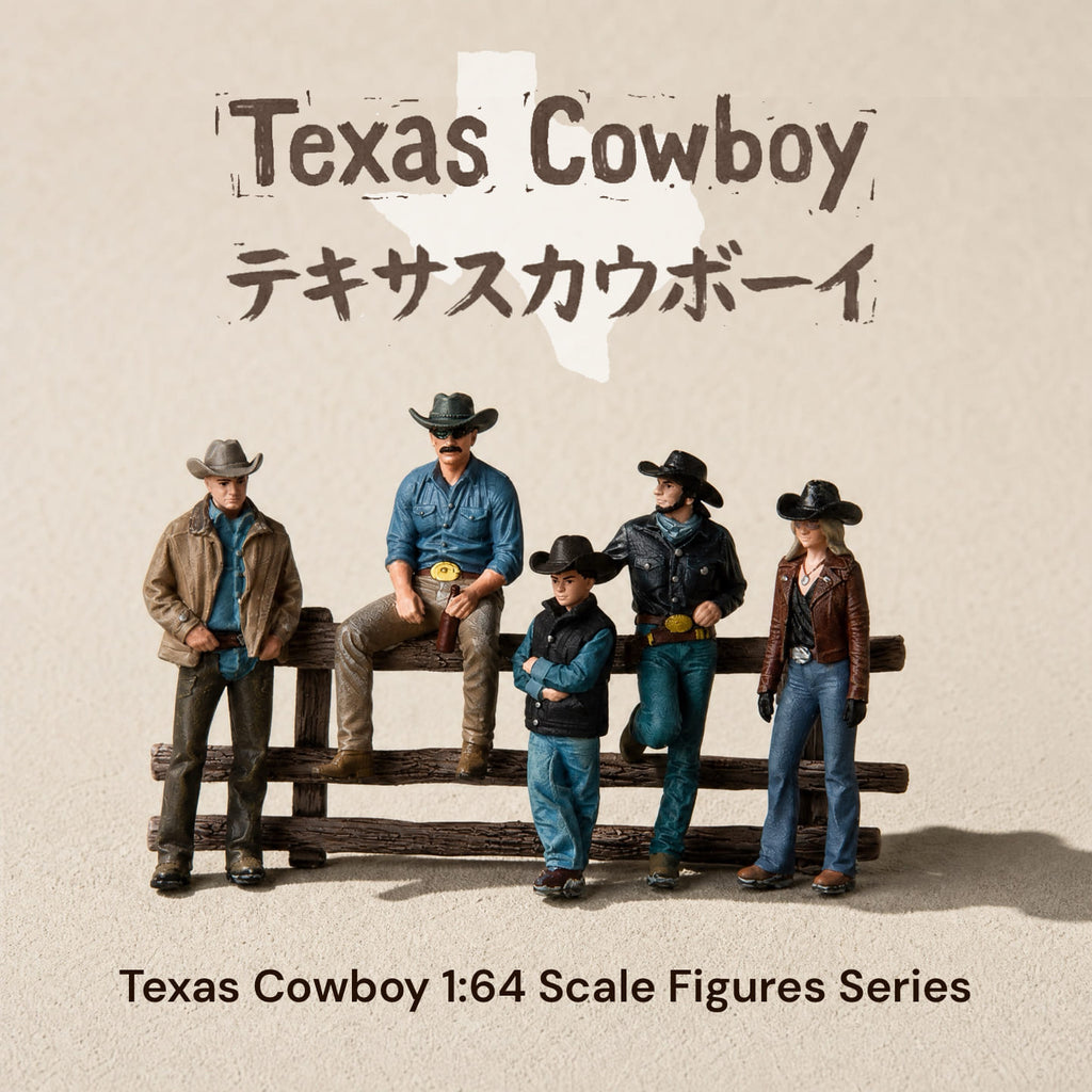 1:64 Texas Cowboy Figures Series