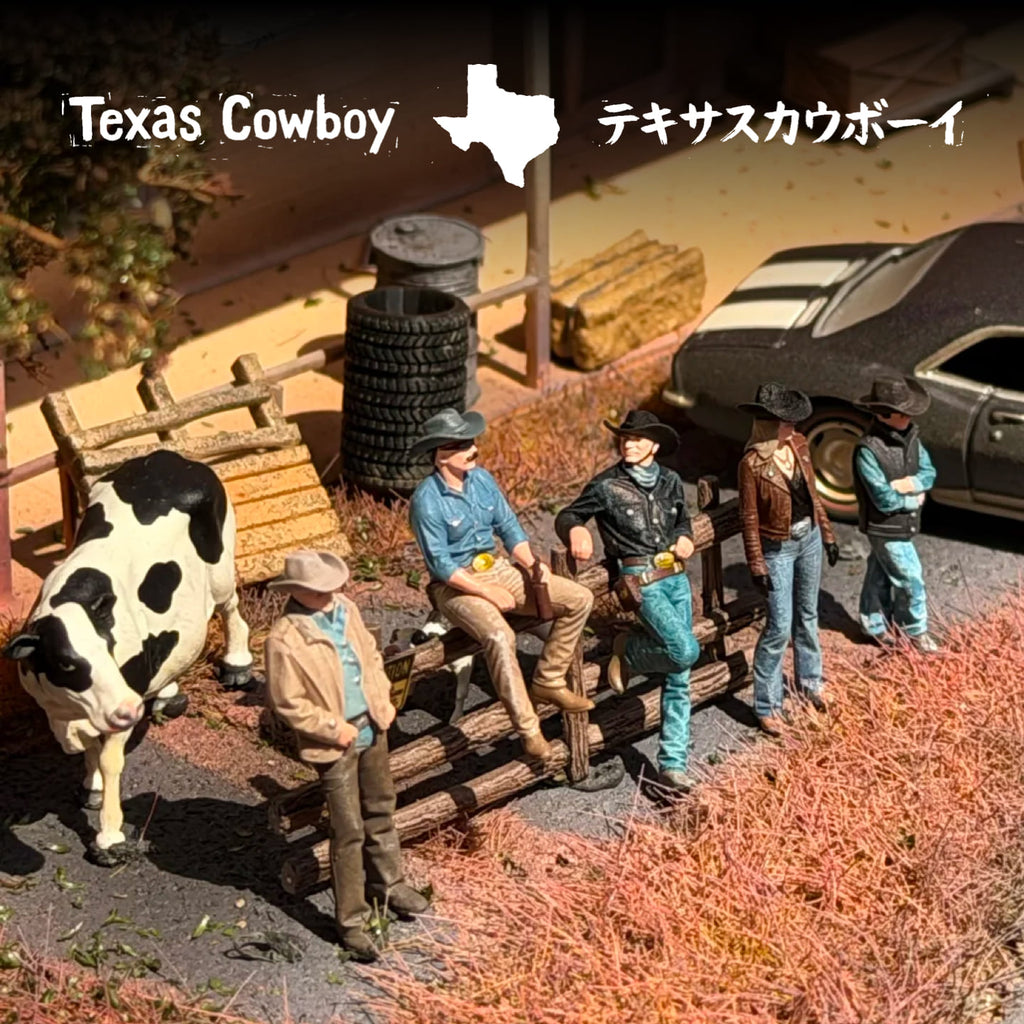 1:64 Texas Cowboy Figures Series