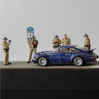 1:64 Florida Highway Patrol Officers & Highway Sign Model Set
