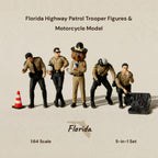 S2 - 1:64 Florida Highway Patrol Trooper Figures Set