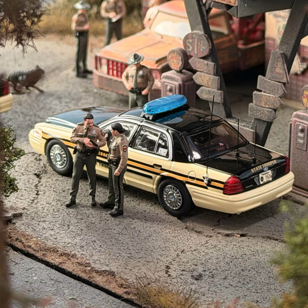 1:64 Tennessee Patrol Officer Figure Series