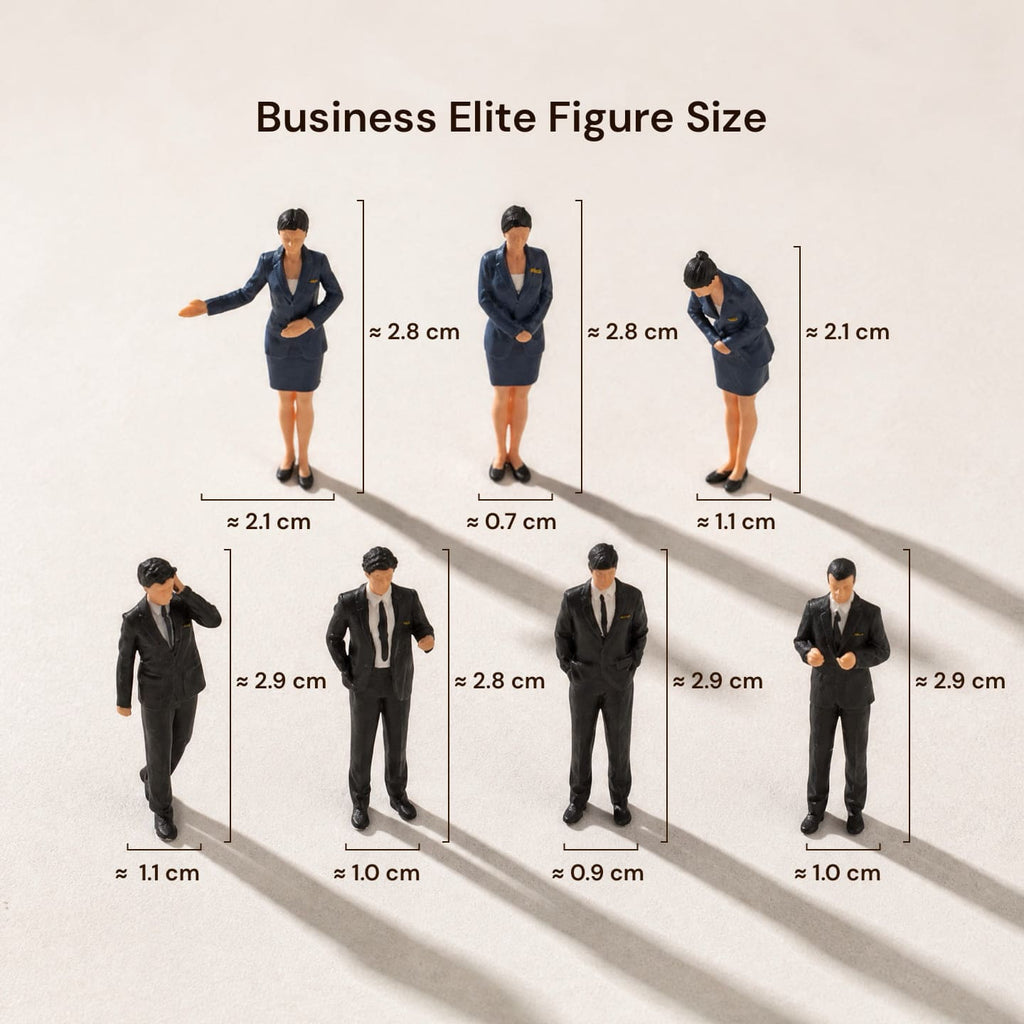 1:64 Business Elite Figure Scene Set