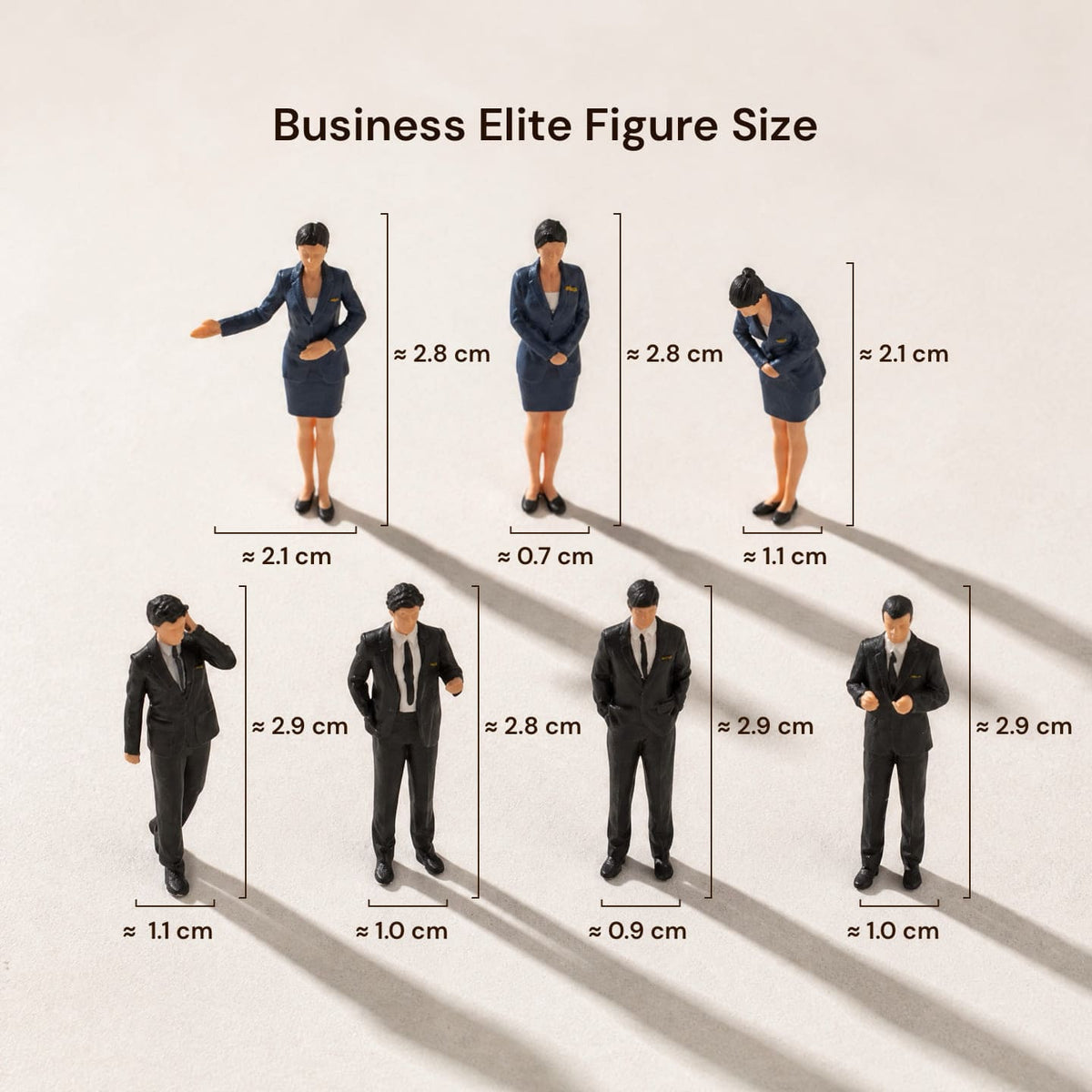 1:64 Business Elite Figure Scene Set