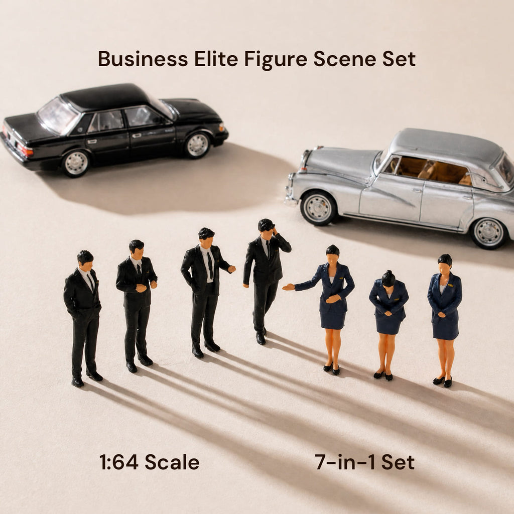 1:64 Business Elite Figure Scene Set