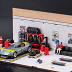 1:64 Scale Garage Tool & Accessory Set