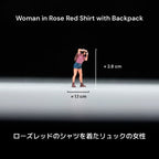 1:64 Scale Photographer Miniature Figure Set