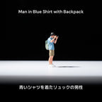 1:64 Scale Photographer Miniature Figure Set