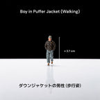 1:64 Versatile Winter Walking Figures Series