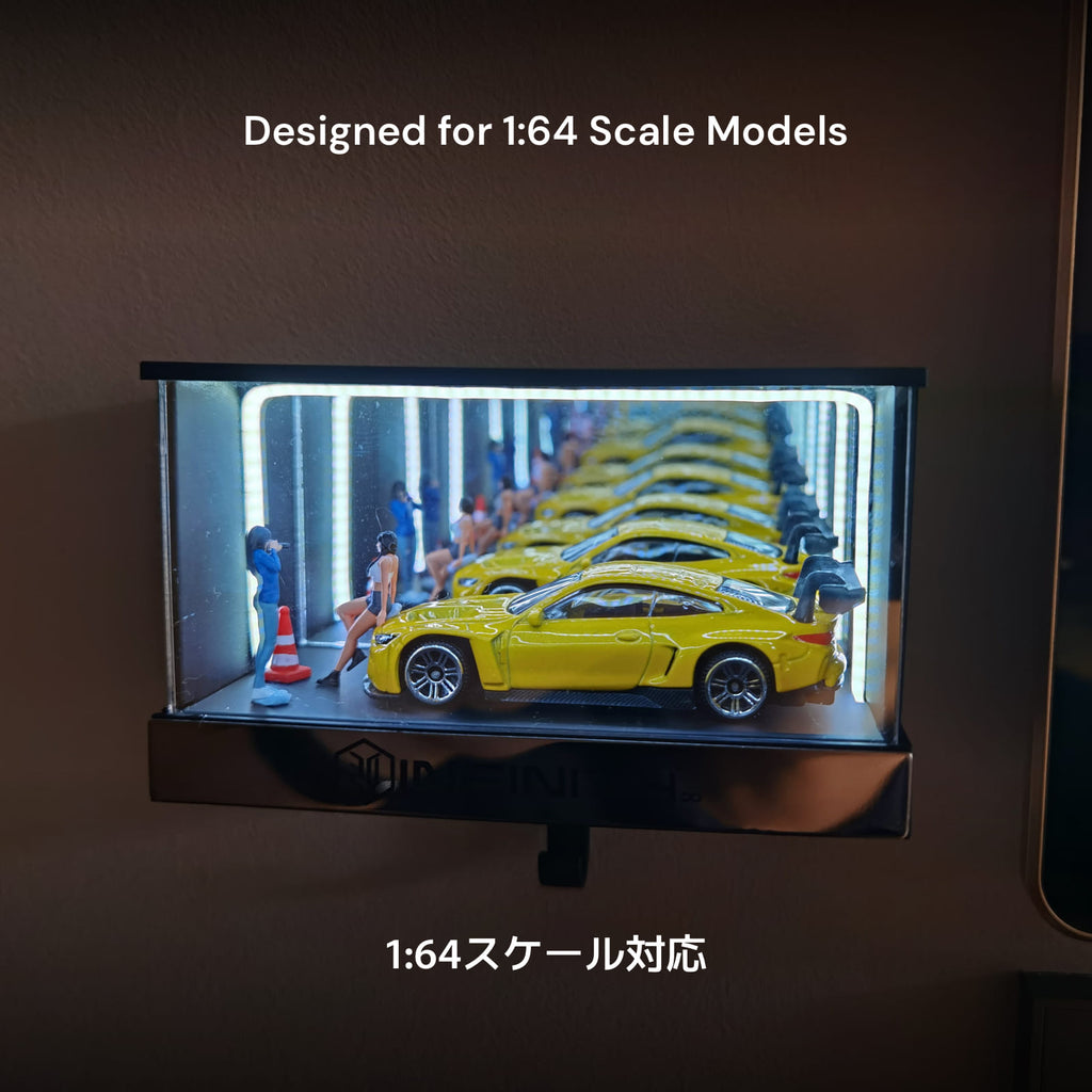 InfinityCase 64 - Mirror Wall Display & Key Hanger
