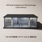 1:64 Scale Underground Parking Garage (LED & Mirror)