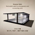 1:64 Scale Underground Parking Garage (LED & Mirror)