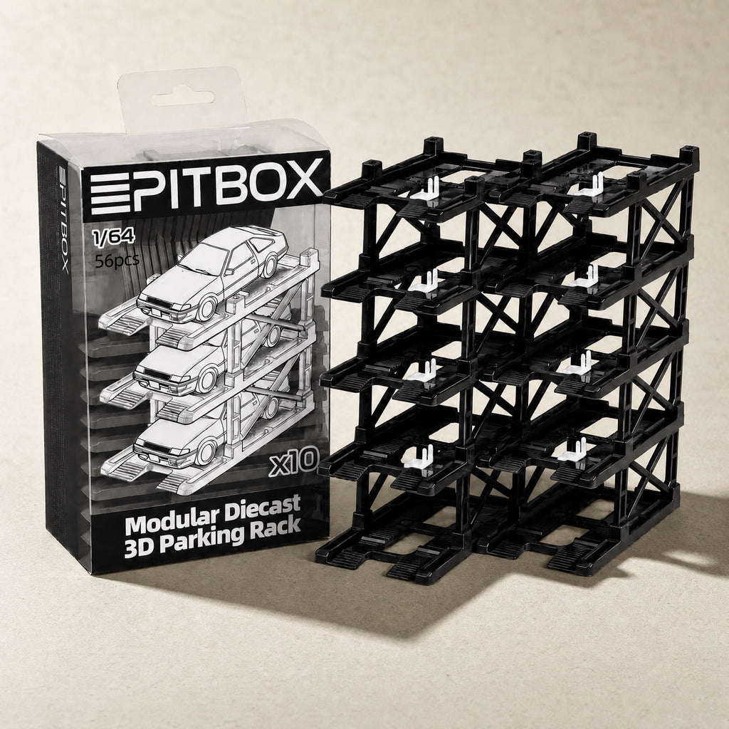 1:64 Modular Stackable Parking Garage