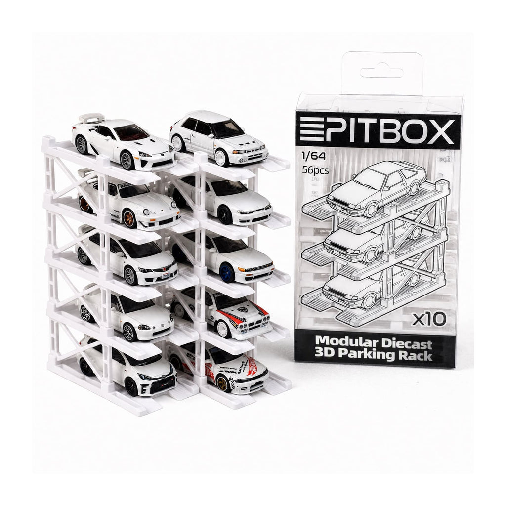 1:64 Modular Stackable Parking Garage