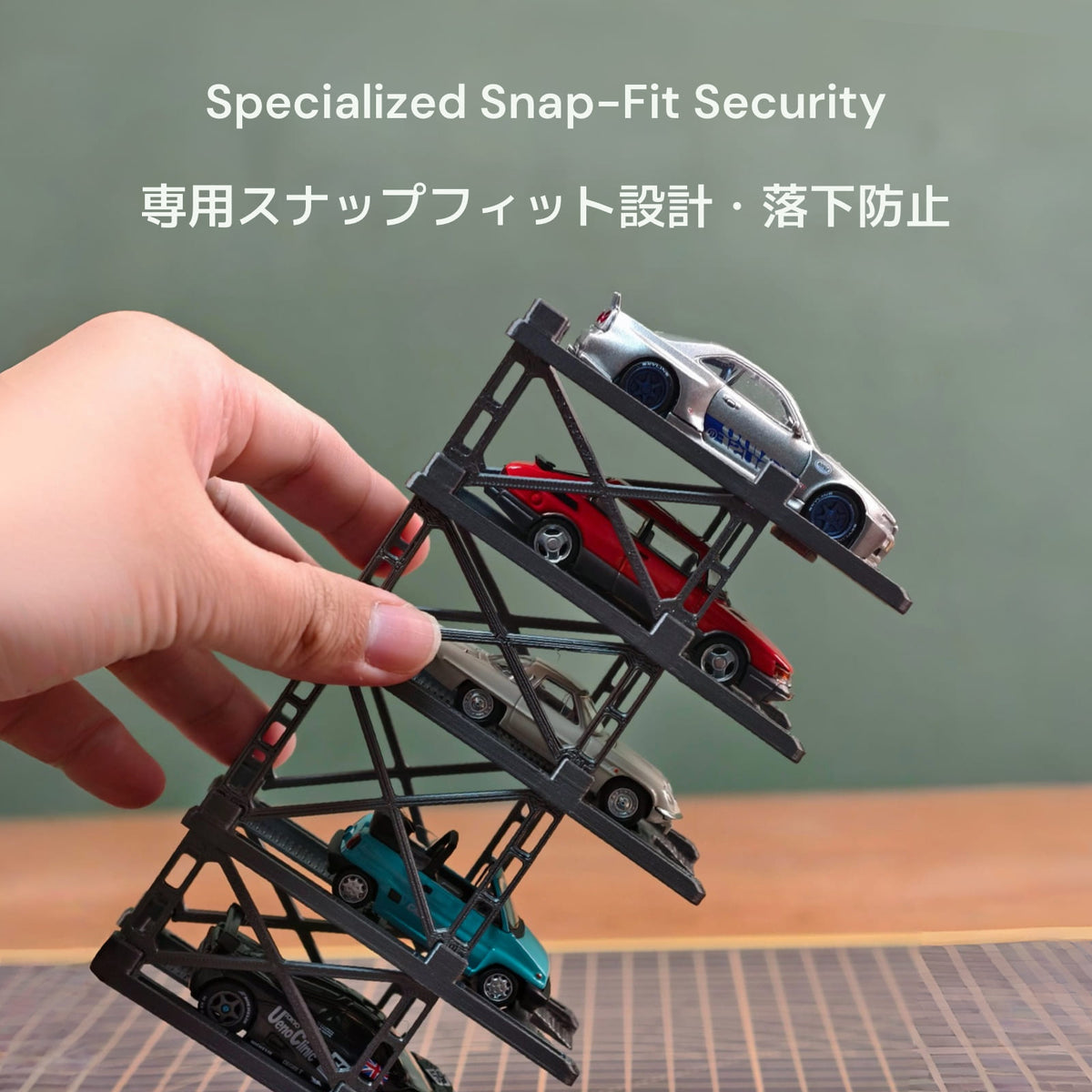 1:64 Modular Stackable Parking Garage