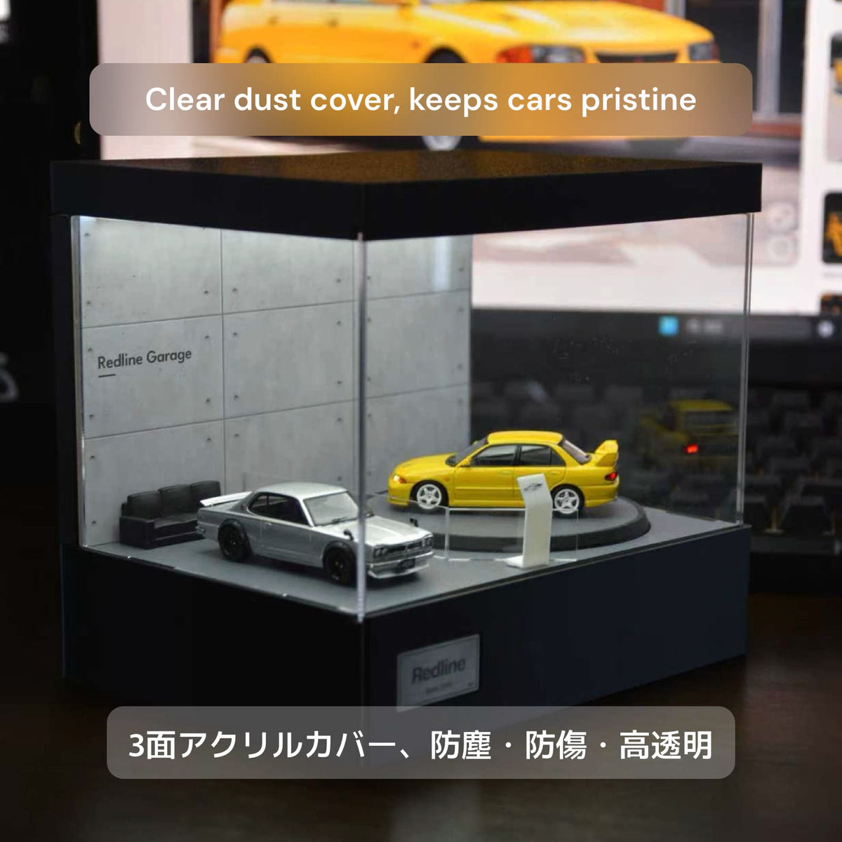 1/64 Desktop Rotating Showcase 01 – Concrete