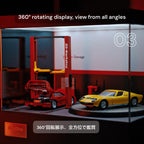1/64 デスクトップ回転展示ケース・03ガレージ