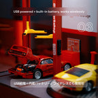 1/64 デスクトップ回転展示ケース・03ガレージ
