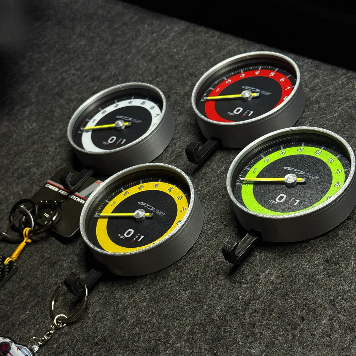 Porsche 911 GT3 RS Tachometer Key Holder