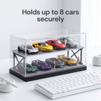 Double-Layer Display Case for 1:64 Diecast Car