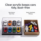Double-Layer Display Case for 1:64 Diecast Car