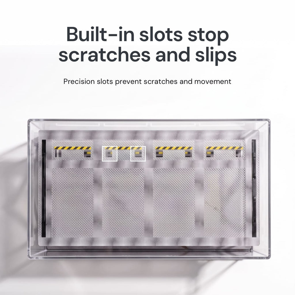 Double-Layer Display Case for 1:64 Diecast Car