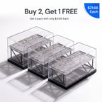 Double-Layer Display Case for 1:64 Diecast Car