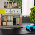 Initial D Fujiwara Tofu Shop – 1:64 LED Diorama for Diecast Collectors