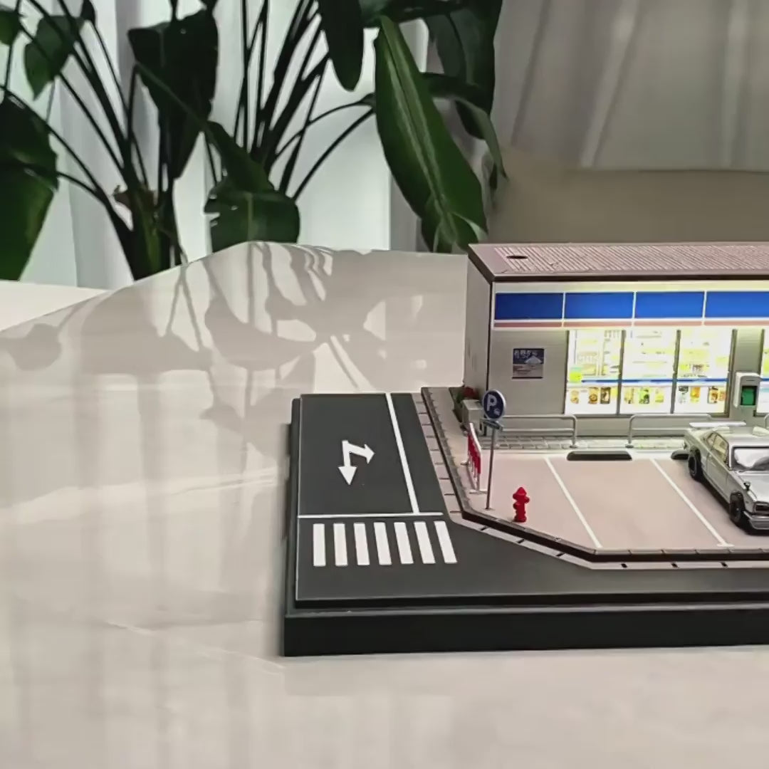 Lawson Convenience Store  – 1:64 LED Diorama for Diecast Collectors