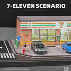7-Eleven Convenience Store – 1:64 LED Diorama for Diecast Collectors