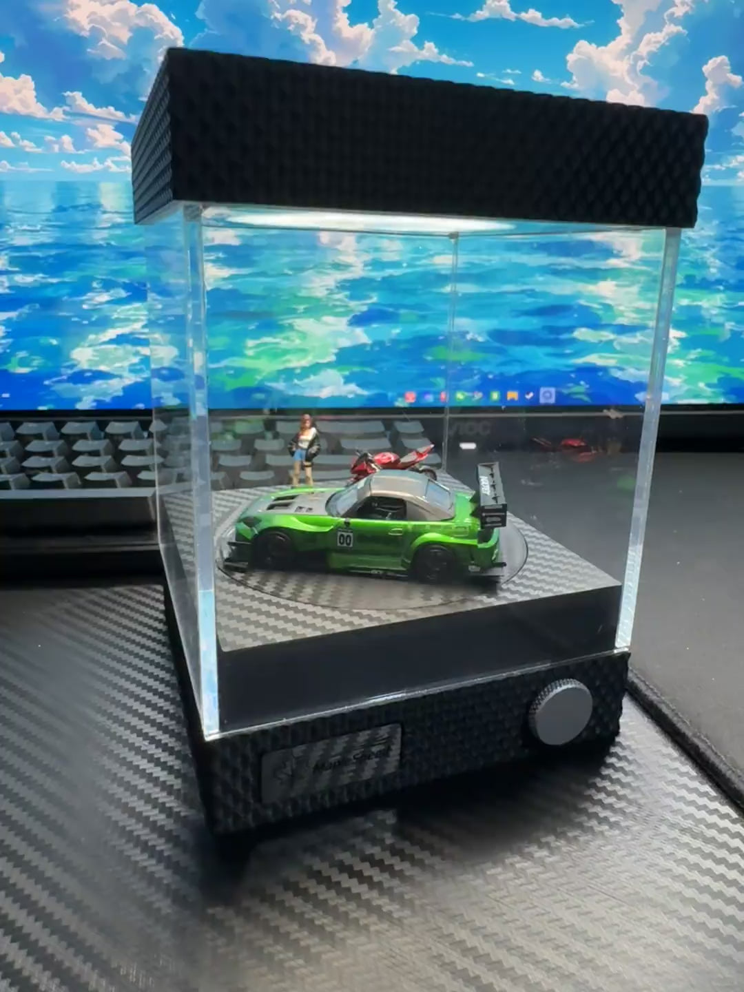 Stage 02 | Block - Motorized LED Display Case for 1:64 Diecast Models