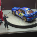 1/64 デスクトップ回転展示ケース・03ガレージ
